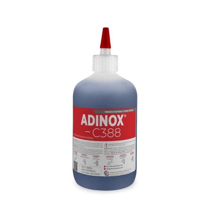 ADINOX C388 | Black Rubber Toughened Cyanoacrylate